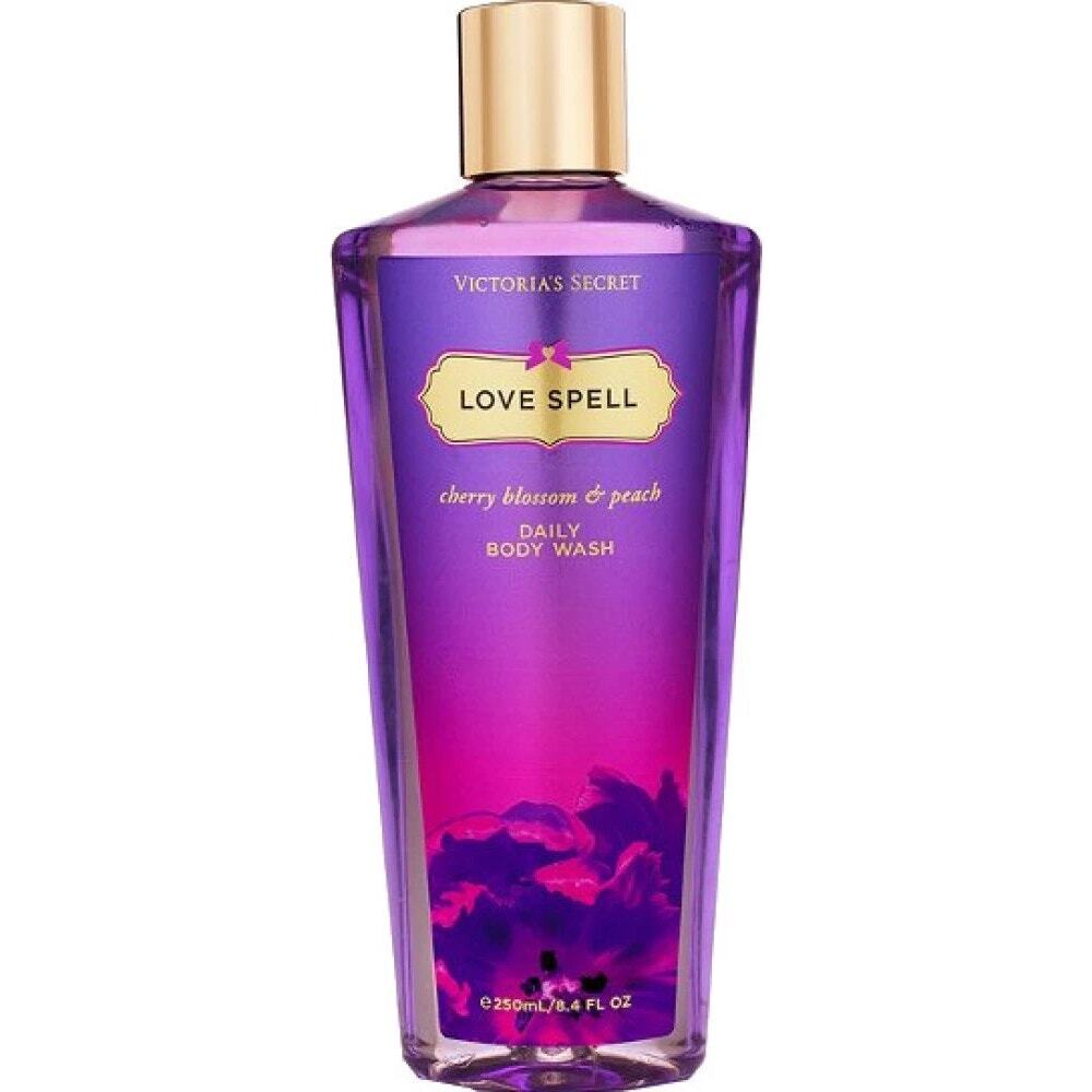 Victoria's Secret Love Spell Cherry Blossom Peach Daily Body Wash 8.4oz NEW